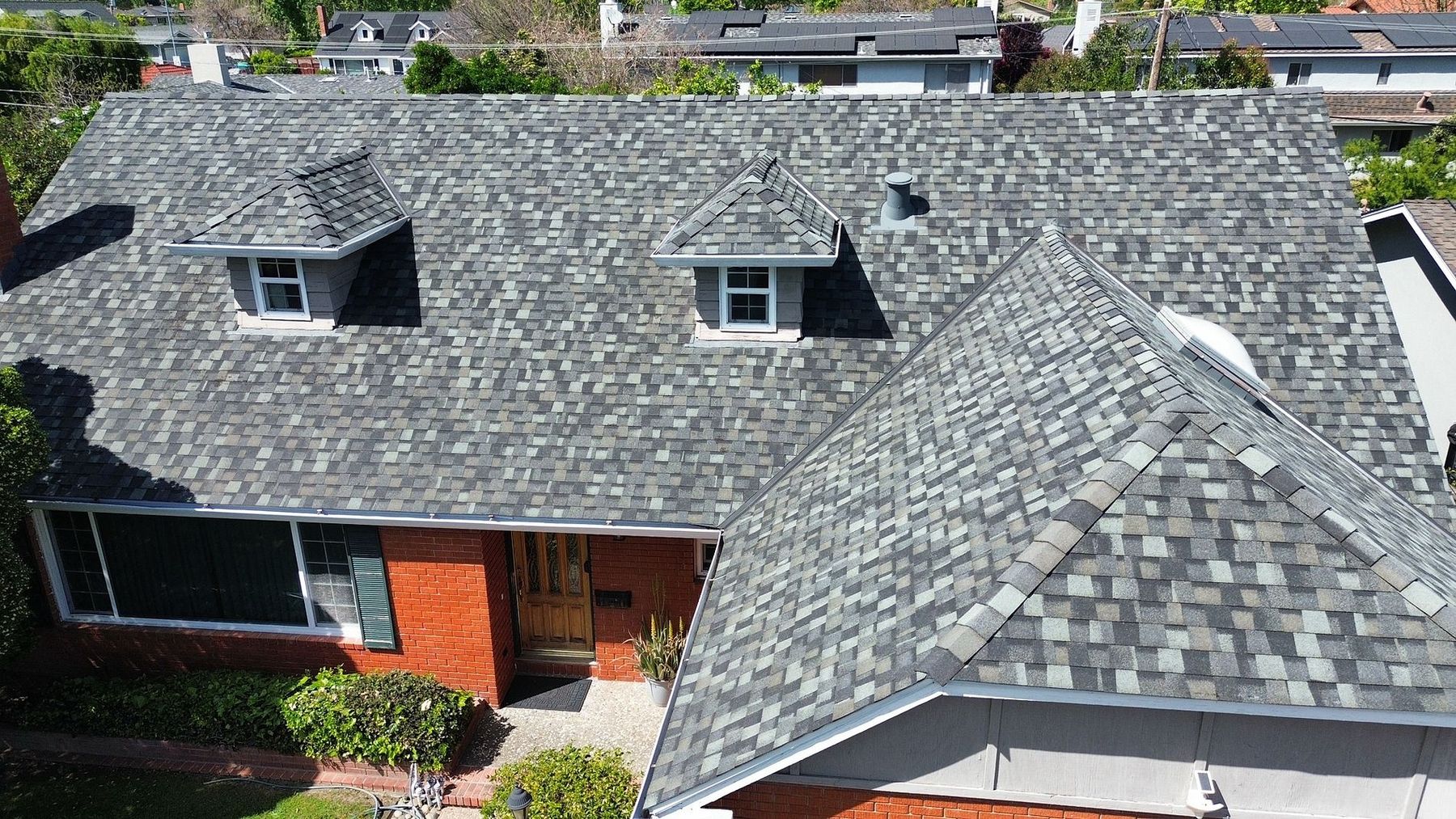 Residential roof repair in San Jose by Keith Roofing — leak repair and storm damage restoration on a Bay Area home